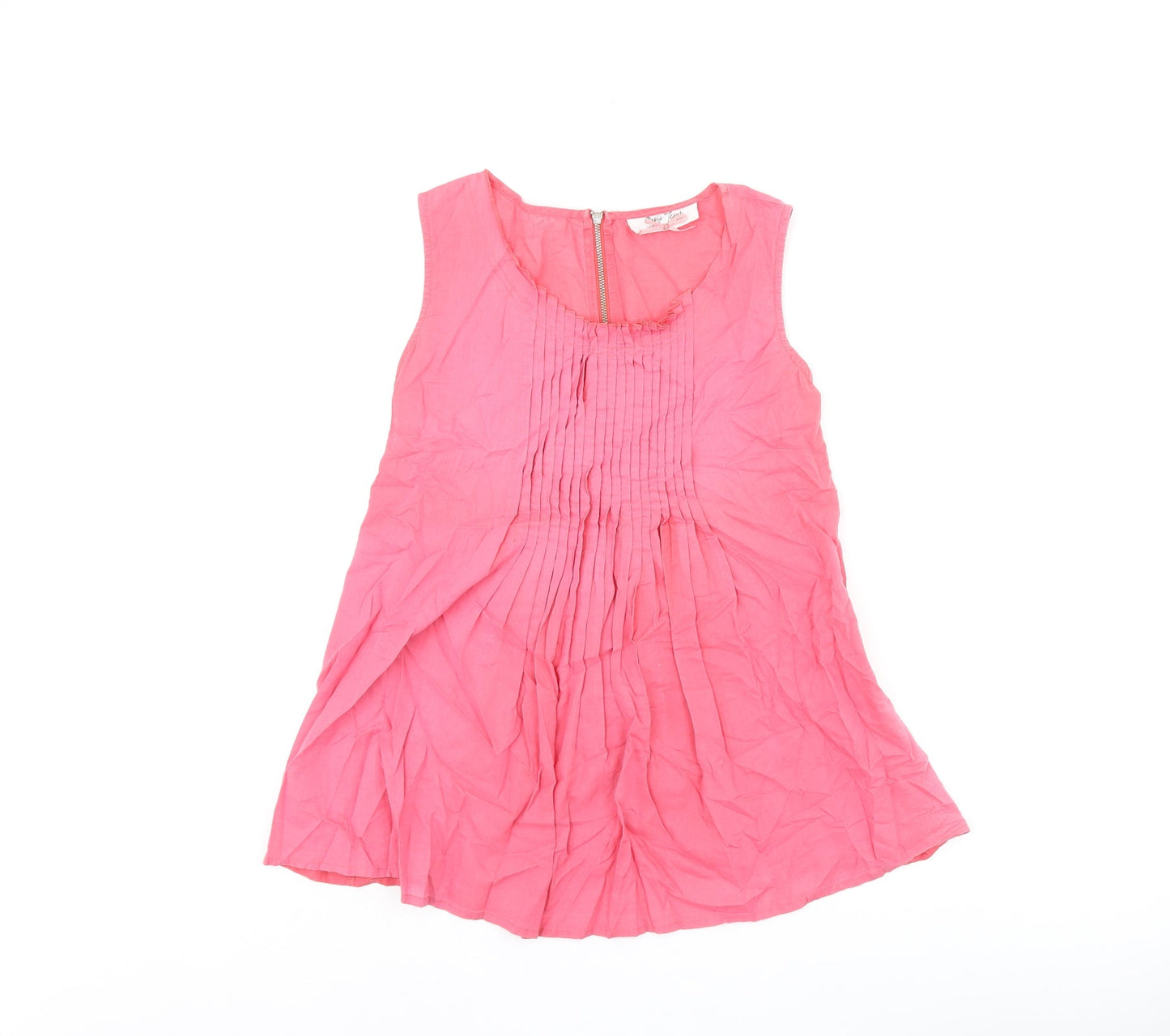 Womens UK Size 14 Oasis Pink Basic Tank