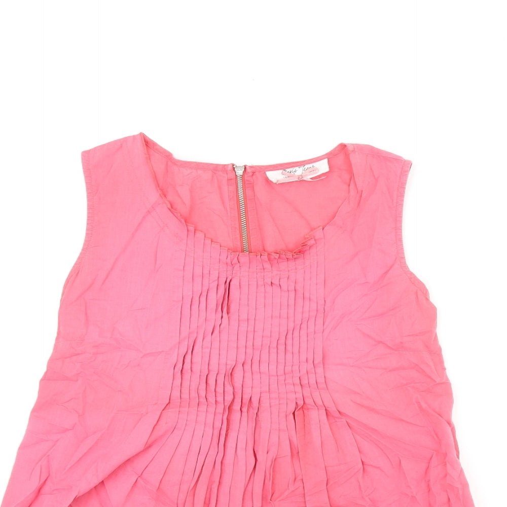 Womens UK Size 14 Oasis Pink Basic Tank