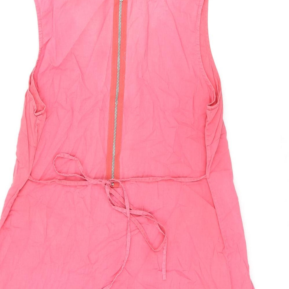 Womens UK Size 14 Oasis Pink Basic Tank
