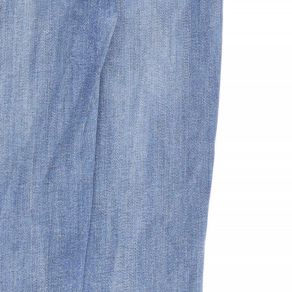 Gap Womens Blue Cotton Skinny Jeans Size 28 in L29 in Regular Zip