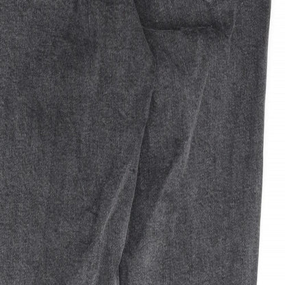 Topshop Womens Grey Cotton Mom Jeans Size 26 in L30 in Regular Zip