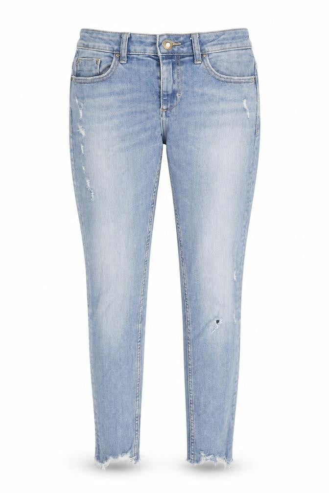 Womens UK Size 10 Zara Regular Fit Skinny Blue Jeans