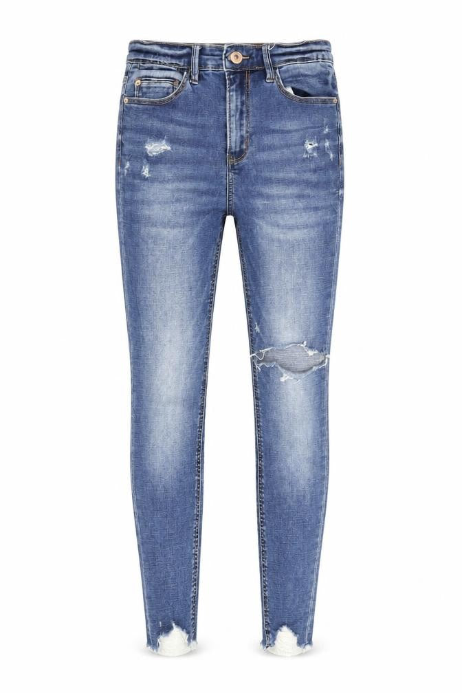 Womens UK Size 8 Stradivarius Regular Fit Skinny Blue Jeans