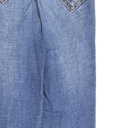 Womens UK Size 8 Stradivarius Regular Fit Skinny Blue Jeans