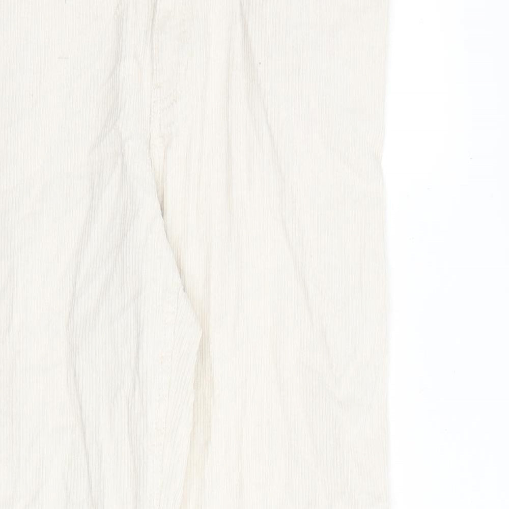 Womens UK Size 8 Monki Regular Fit  Beige Trousers