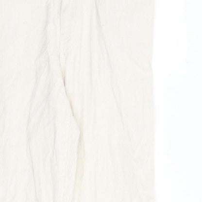 Womens UK Size 8 Monki Regular Fit  Beige Trousers