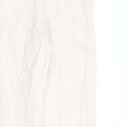 Womens UK Size 8 Monki Regular Fit  Beige Trousers