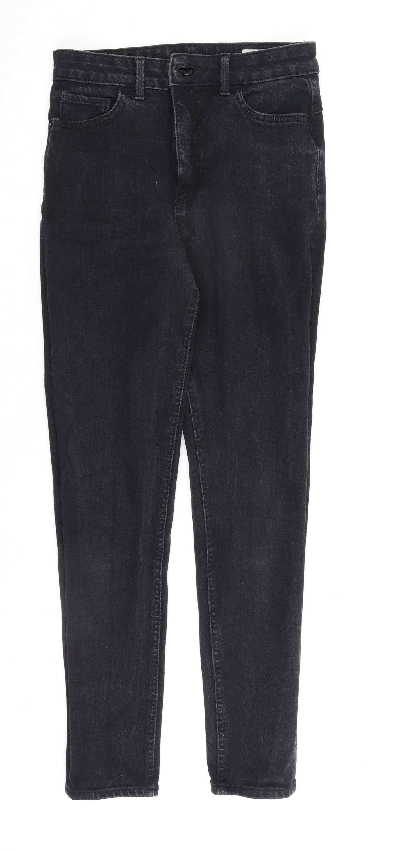 Womens UK Size 8 Marks and Spencer Regular Fit Skinny Black Jeans