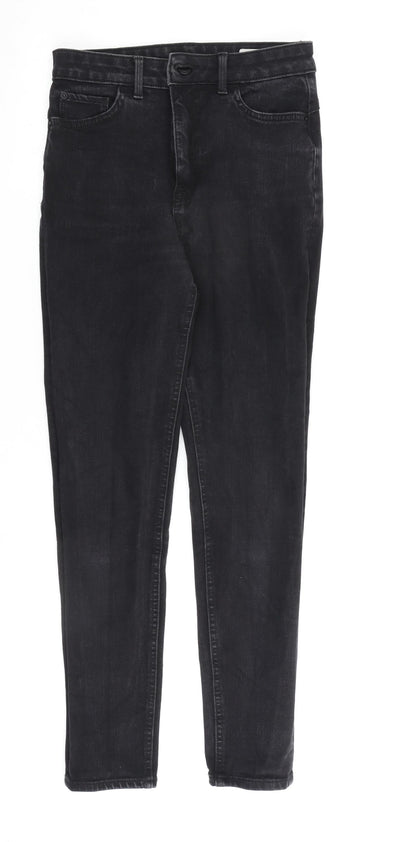 Womens UK Size 8 Marks and Spencer Regular Fit Skinny Black Jeans