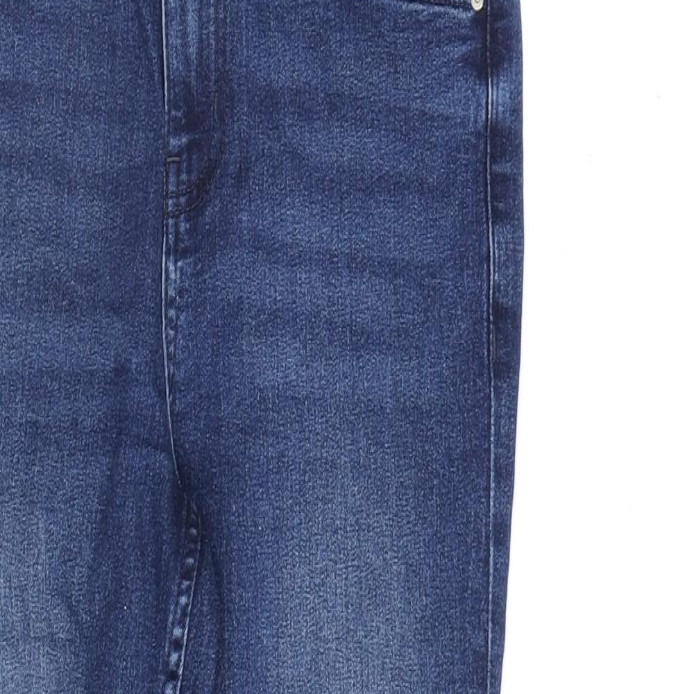 Womens UK Size 8 Marks and Spencer Regular Fit Skinny Blue Jeans