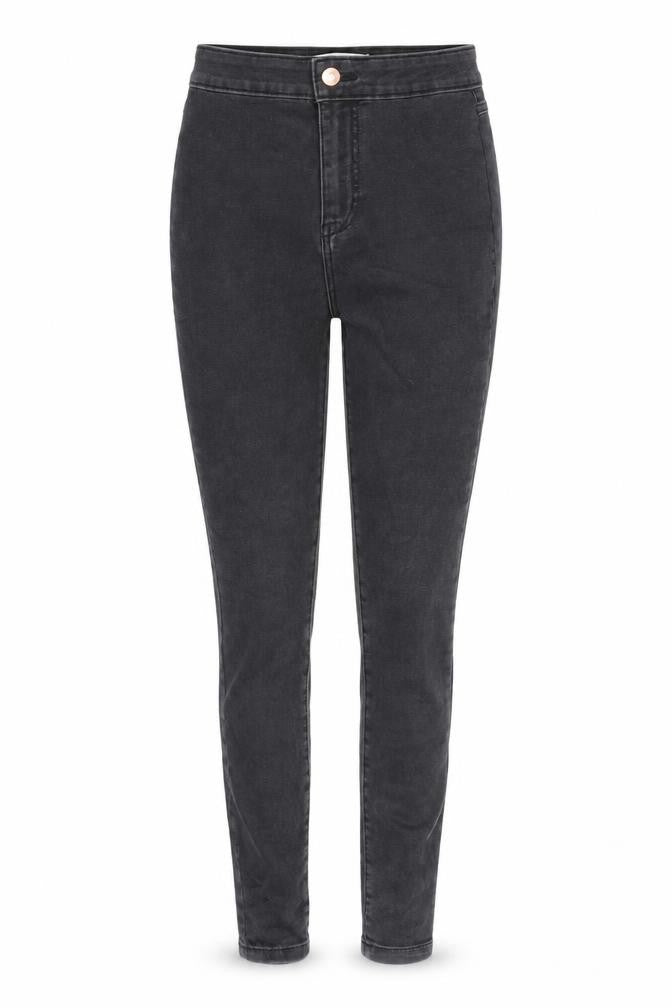 Womens UK Size 8 New Look Regular Fit Skinny Grey Jeans