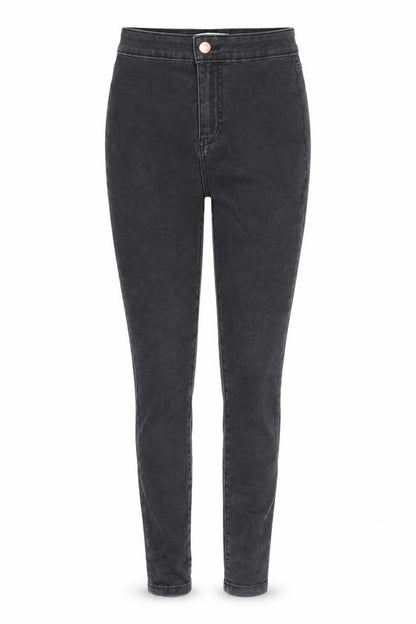 Womens UK Size 8 New Look Regular Fit Skinny Grey Jeans