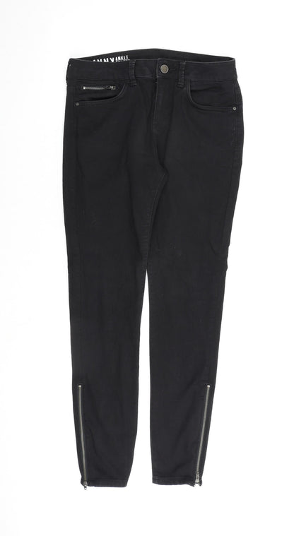 Womens UK Size 10 Marks and Spencer Regular Fit Skinny Black Jeans