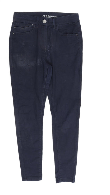 Womens UK Size 10 Marks and Spencer Regular Fit Skinny Blue Jeans