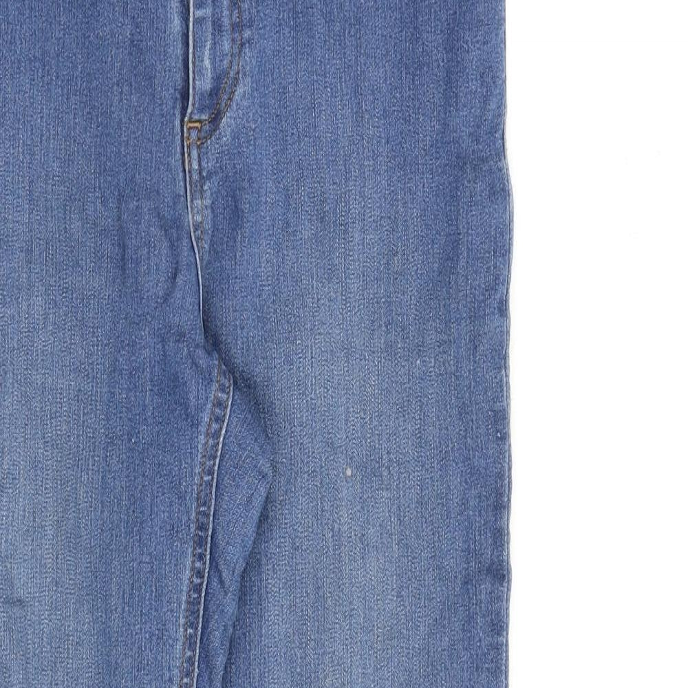 Womens UK Size M Pieces Regular Fit Skinny Blue Jeans