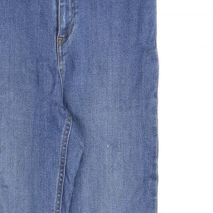 Womens UK Size M Pieces Regular Fit Skinny Blue Jeans