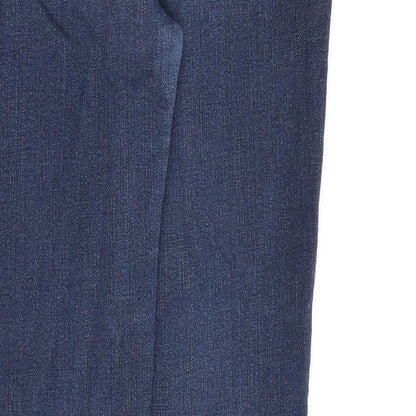 NEXT Womens Blue Cotton Jegging Jeans Size 10 L30 in Regular Zip