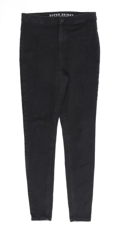Womens UK Size 12 Marks and Spencer Regular Fit Skinny Black Jeans