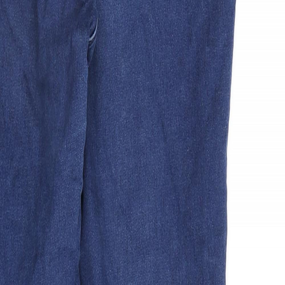 NEXT Womens Blue Cotton Jegging Jeans Size 10 L30 in Regular