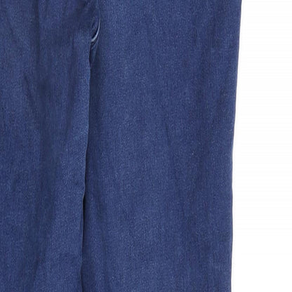 NEXT Womens Blue Cotton Jegging Jeans Size 10 L30 in Regular