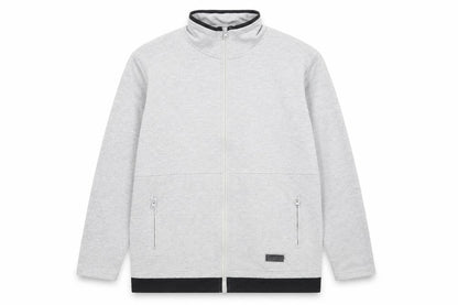Bonmarché Mens Grey Polyester Pullover Sweatshirt Size M - Zip Pockets