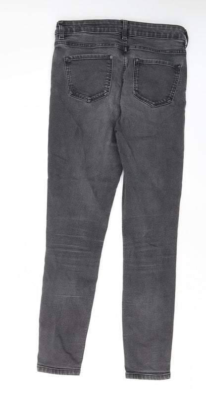 Womens UK Size 10 Marks and Spencer Regular Fit Skinny Grey Jeans