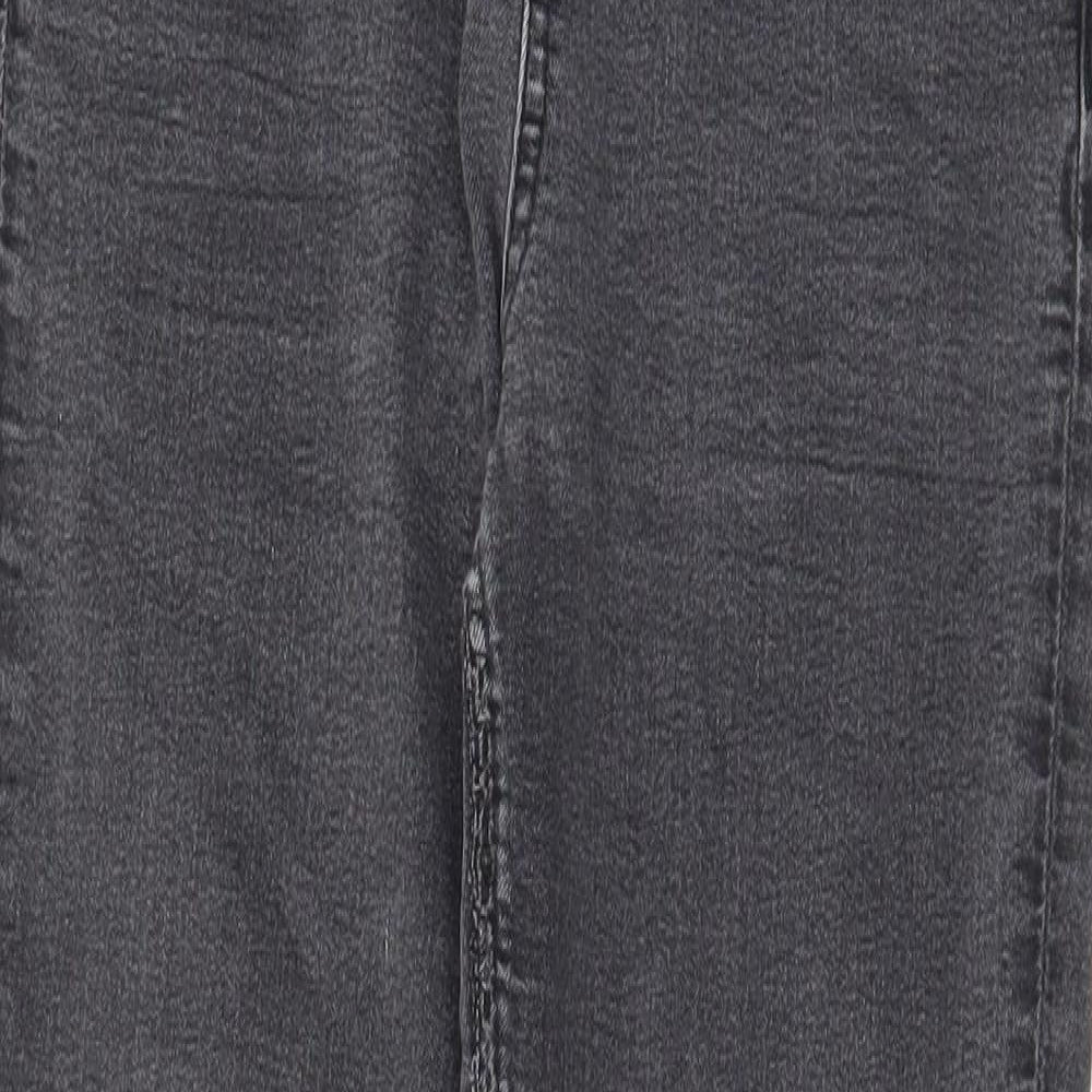 Womens UK Size 10 Marks and Spencer Regular Fit Skinny Grey Jeans