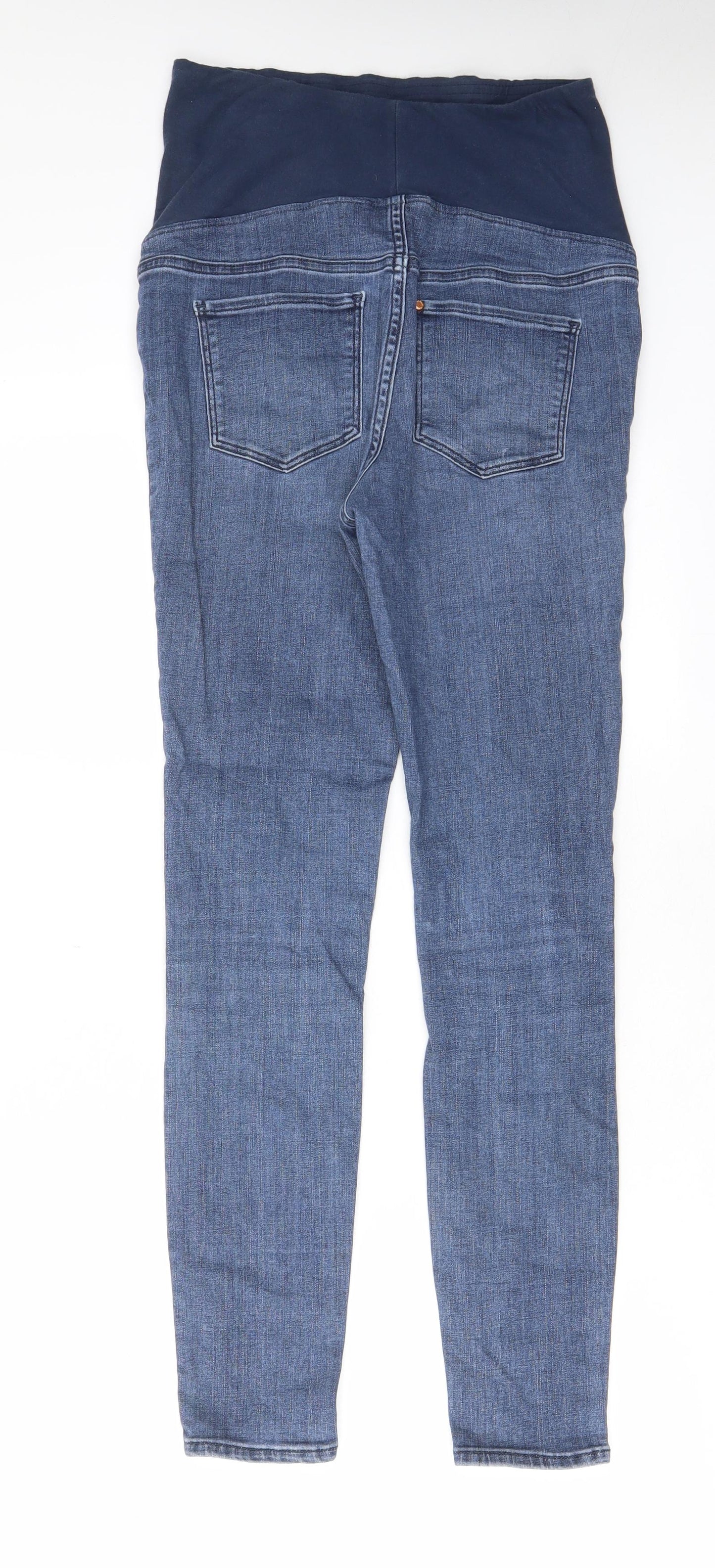 Womens UK Size XS H&M Regular Fit Skinny Blue Jeans