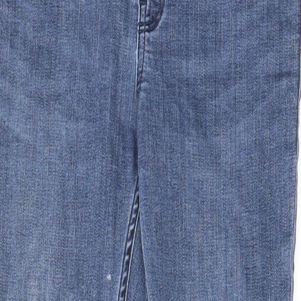 Womens UK Size XS H&M Regular Fit Skinny Blue Jeans