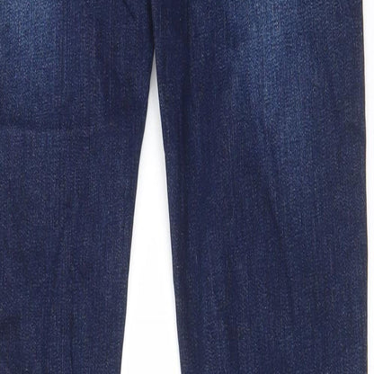 Mens UK Size 32 in Born Rich Regular Fit Skinny Blue Jeans