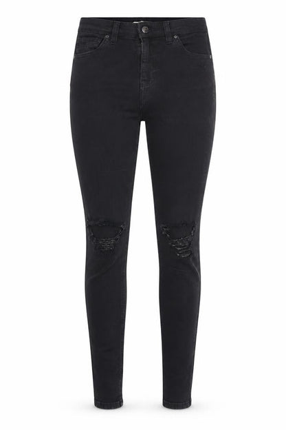 Womens UK Size 28 in Topshop Regular Fit Skinny Black Jeans