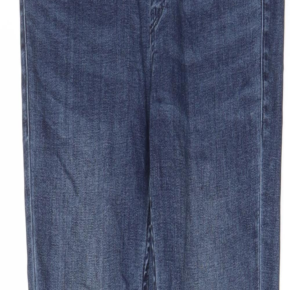 Womens UK Size 8 H&M Regular Fit Skinny Blue Jeans