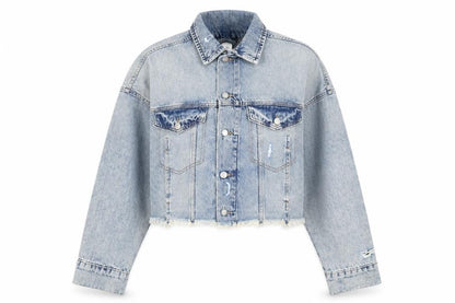Womens UK Size M H&M Blue Jacket