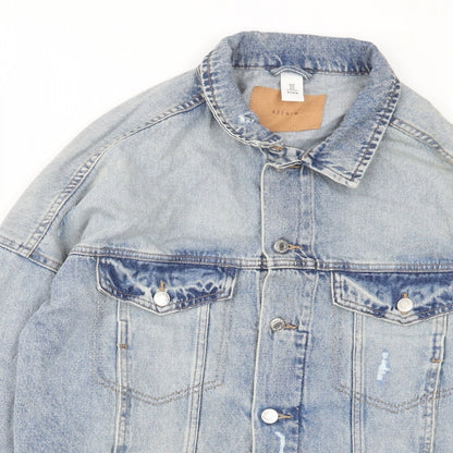 Womens UK Size M H&M Blue Jacket