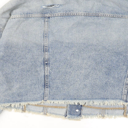 Womens UK Size M H&M Blue Jacket