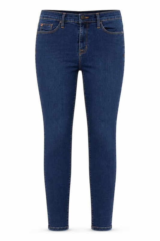 Womens UK Size 31 in Hudson Regular Fit Skinny Blue Jeans