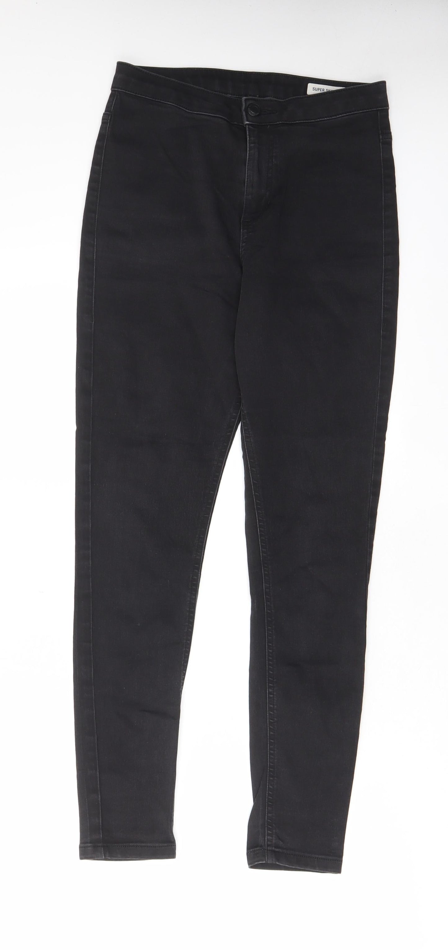 Womens UK Size 10 Marks and Spencer Regular Fit Skinny Black Jeans