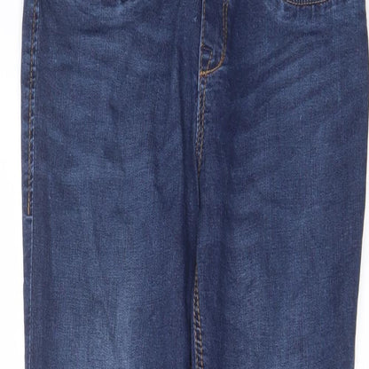 Womens UK Size 10 H&M Regular Fit Jegging Blue Jeans