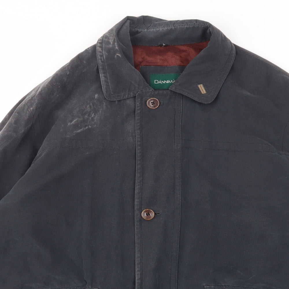 Mens UK Size M Dannimac Blue Jacket