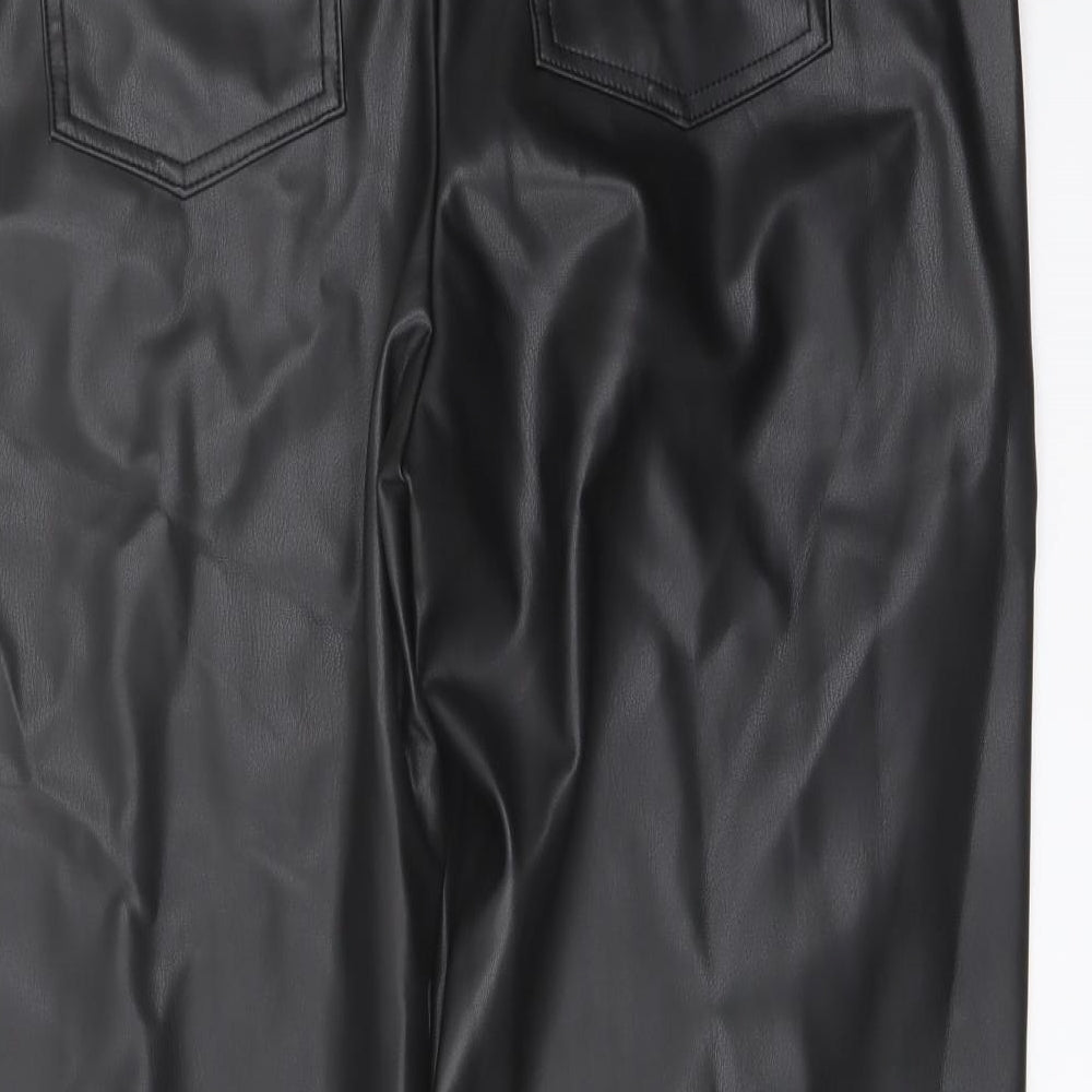 Womens UK Size 18 Marks and Spencer Regular Fit  Black Trousers