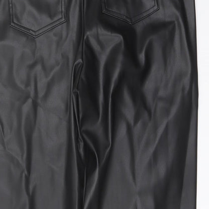 Womens UK Size 18 Marks and Spencer Regular Fit  Black Trousers
