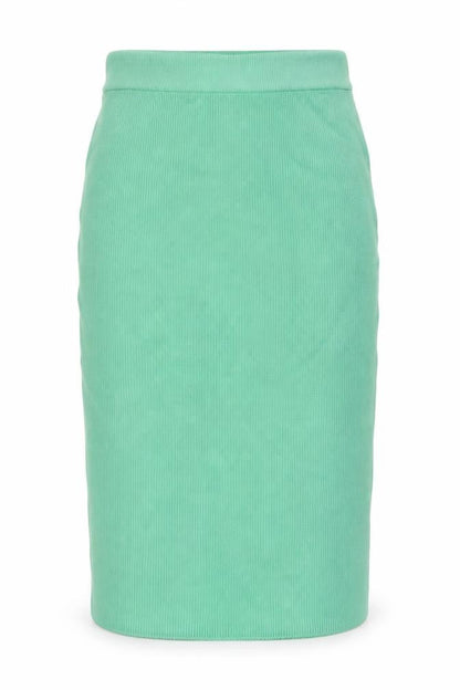 Marks and Spencer Womens Green Viscose Straight & Pencil Skirt Size L