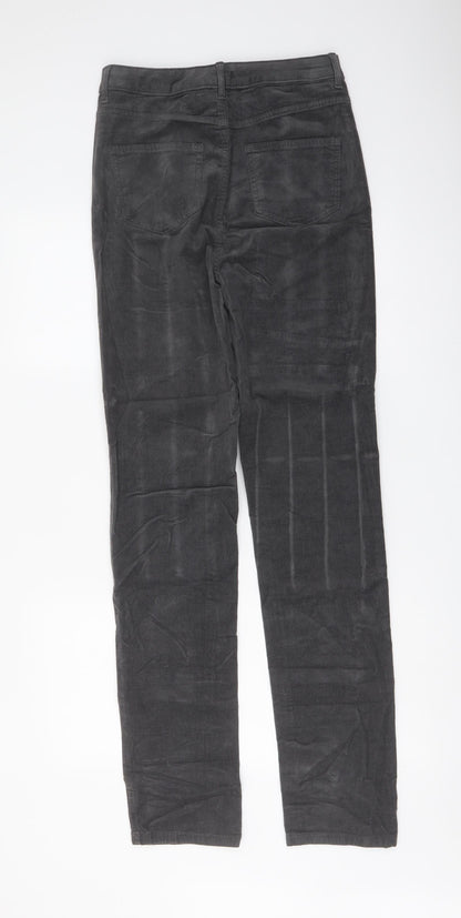 Womens UK Size 8 Marks and Spencer Regular Fit  Grey Trousers