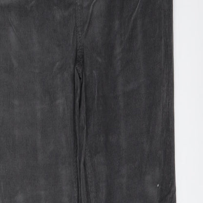 Womens UK Size 8 Marks and Spencer Regular Fit  Grey Trousers