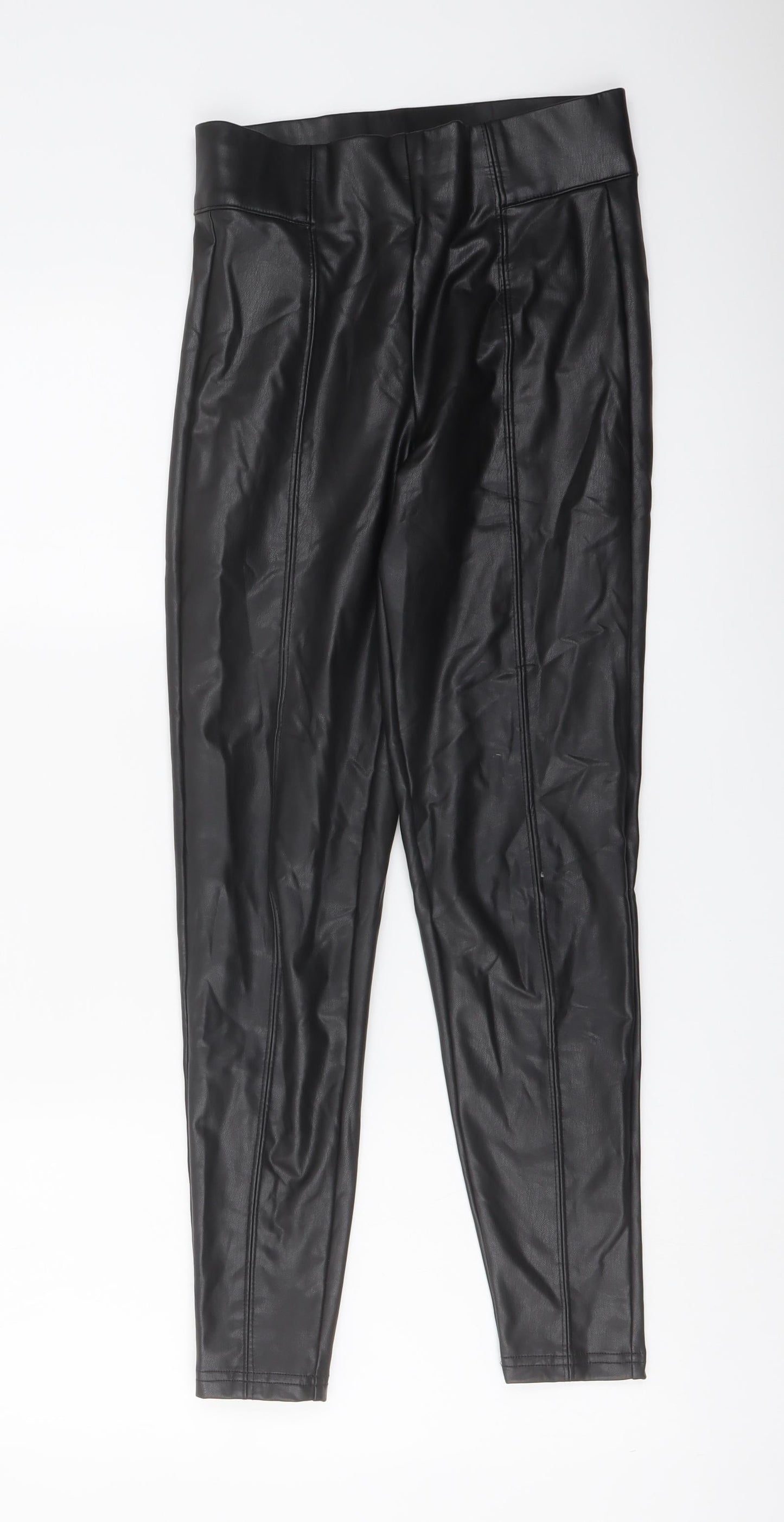 Womens UK Size 6 Marks and Spencer Regular Fit  Black Trousers