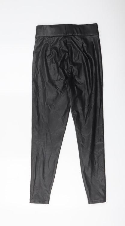 Womens UK Size 6 Marks and Spencer Regular Fit  Black Trousers