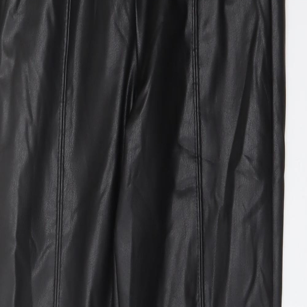 Womens UK Size 6 Marks and Spencer Regular Fit  Black Trousers