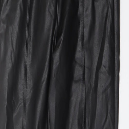 Womens UK Size 6 Marks and Spencer Regular Fit  Black Trousers