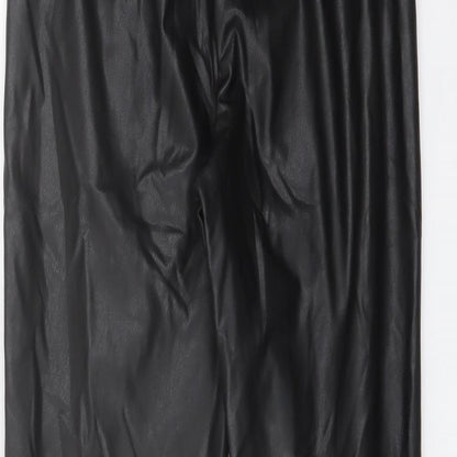 Womens UK Size 6 Marks and Spencer Regular Fit  Black Trousers