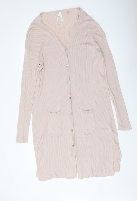 Womens UK Size L Seraphine Pink Cardigan Jumper